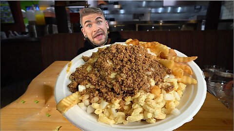 10 MINUTES TO FINISH? FAMOUS NEW YORK “GARBAGE PLATE” CHALLENGE | Rochester Garbage Plate