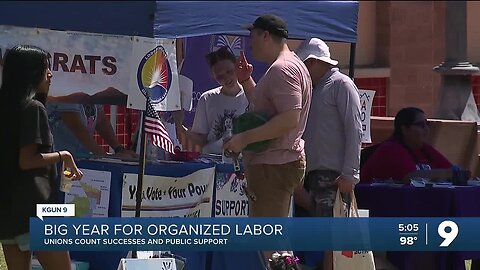 Organized labor feels strong this Labor Day 5pm Version