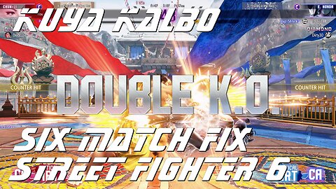 Kuya Kalbo Six Match Fix with Chun Li on Street Fighter 6 as Puyat 03-29-2024
