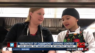 "Breakfast of Champions" kids cooking competition