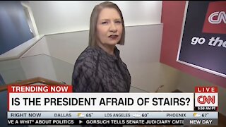 CNN Gets TRASHED By Internet For Resurfaced Video About Trump Being "Afraid" of Stairs