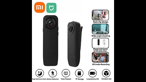 Xiaomi Mijia New Mini Camera Wireless Outdoor By Fashion Bazaar