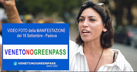 VENETONOGREENPASS - Padova 18 Settembre 2021