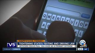 Florida debates strengthening state's texting-while-driving law