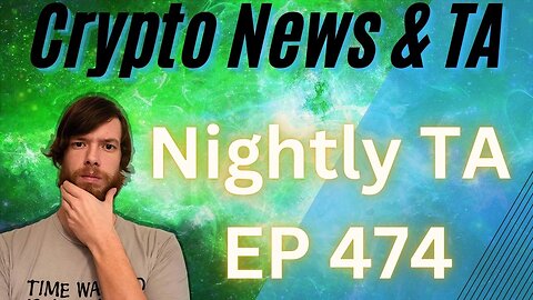 Nightly TA EP 474 1/27/24 #cryptocurrency #crypto #grt #btc #xrp #algo #ankr