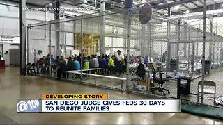 Federal judge in San Diego gives government deadline to reunite families