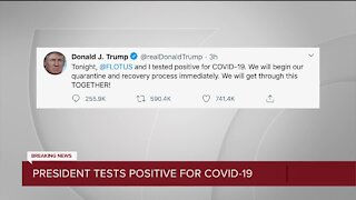President Trump tests positive for COVID-19