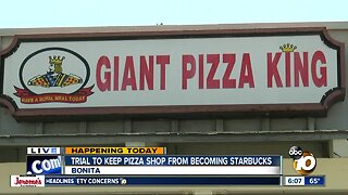 Giant Pizza King in Bonita fights to keep from becoming Starbucks