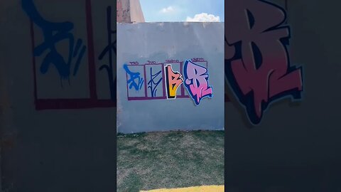 HOW TO PAINT GRAFFITI LETTER B IN 4 STYLES by @RabiscoEasy #graffitiart #graffiti #shorts