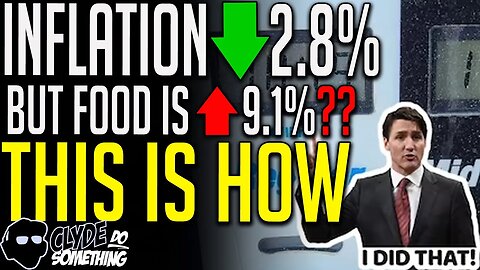 Inflation Slows to 2.8% BUT FOOD IS UP 9.1% - How They Fix the Numbers to Make the Economy Look Good