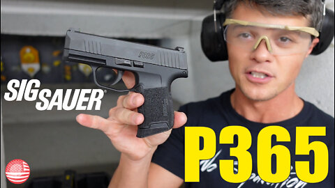 Sig Sauer P365 Nitron Review (NEW Sig Sauer 9mm Pistol Review)