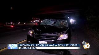 Woman killed on I-8 was San Diego State University student