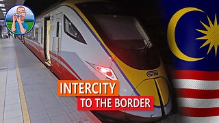 Pretty fast intercity from Kuala Lumpur to Thailand 🇲🇾