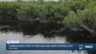 Lee County purchases land near Four Mile Cove