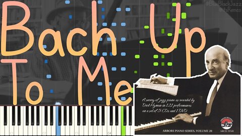 Dick Hyman - Bach Up To Me 1988 (Fast Harlem Stride Piano Synthesia) [Transcribed by @BlueBlackJazz]