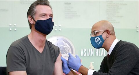 Kalifornien: Gouverneur Gavin Newsom soll nach dem Booster an schweren Nebenwirkungen leiden
