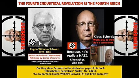 The FOURTH INDUSTRIAL REVOLUTION is THE FOURTH REICH! Wake Up! - #RESIST!
