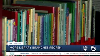 More city libraries reopen