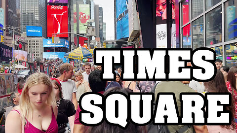 Times Square Walking Tour - Manhattan - New York City