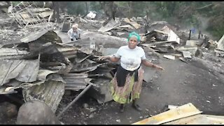 SOUTH AFRICA - Durban - Kenville shack fire (Videos) (xP8)