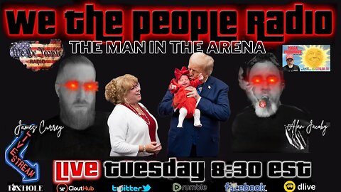 We The People Radio LIVE 10/24/2023 The Man In The Arena