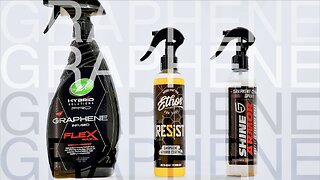 Graphene Spray Waxes/Sealants Review | Turtle Wax Graphene vs Ethos Resist vs Shine Armor Graphene!