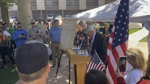 The Signing of the Arizona Election Integrity Declaration