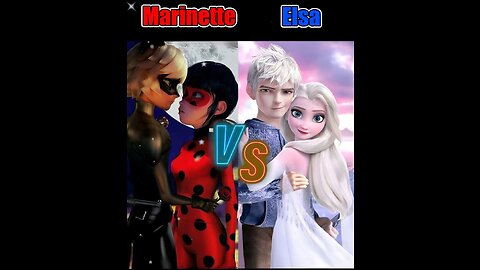 Marinette VS Elsa 🐞❄️