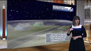Rachel Garceau's Wednesday Weather Word: Radiation Fog