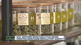 Gov. Whitmer signs executive order establishing Marijuana Regulatory Agency