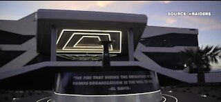 Las Vegas Raiders light Al Davis memorial torch at new HQ