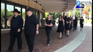 WATCH: Members of Baltimore Symphony Orchestra hold a “Silent Protest” picket line as their dispute with management continues.