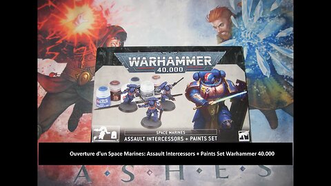 #wargaming Ouverture d'un Space Marines: Assault Intercessors + Paints Set Warhammer 40.000