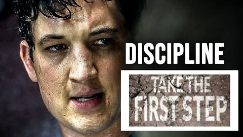 DISCIPLINE : JUST TAKE THE STEP (DAILY MOTIVATION)