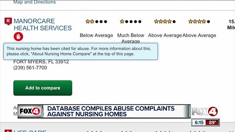 Medicare alerts public of abuse reports at nursing homes