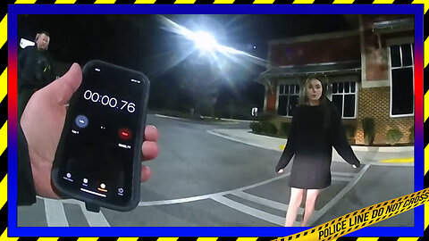 Girl Caught Driving Without Pants during DUI Arrest | Blue Patrol Bodycam