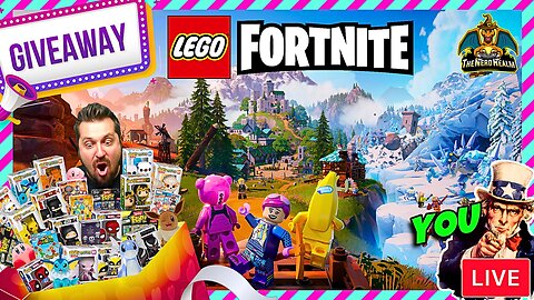 December GIVEAWAYS Now! LEGO Fortnite! Building a World with YOU!