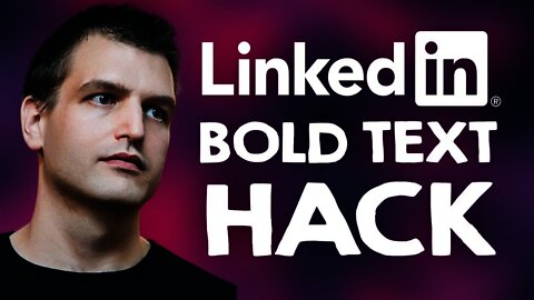 Can you bold text on LinkedIn? Should you use different fonts on LinkedIn? | Tim Queen