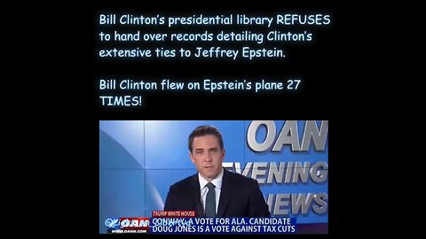What does Bill Clinton have to hide regarding his ties to Jeffrey Epstein? They're fighting hard to
