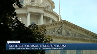 State senate returns to Lansing to address COVID-19 related orders