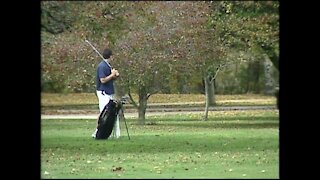 Golfing Grant Park on a beautiful fall day (10/20/03)