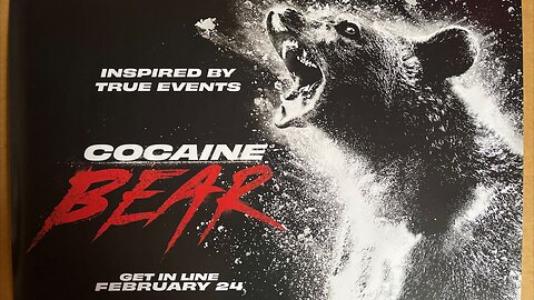 "COCAINE BEAR" (2023) Directed by Elizabeth Banks #cocainebear