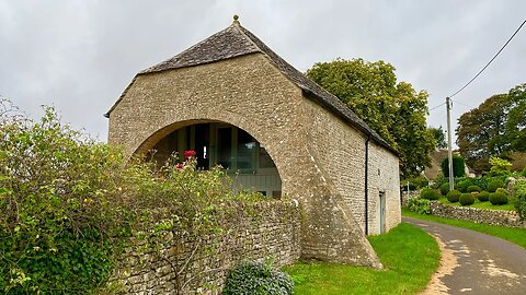 Rainy Early Morning Walk || Winstone Village, COTSWOLDS - ENGLAND