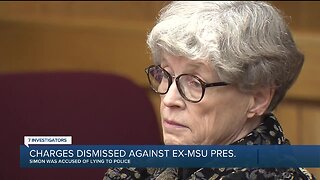 Judge dismisses charges against ex-MSU President Lou Anna Simon in Nassar case