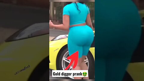Gold digger prank😍🤑 #shorts #golddigger #golddiggerprank2023
