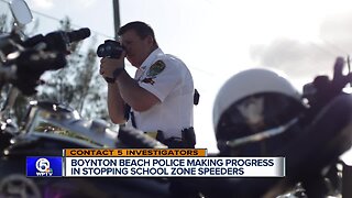Boynton Beach police making progress in stopping school zone speeders