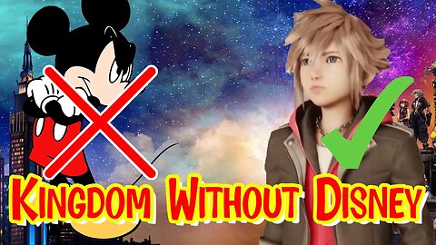 Kingdom Hearts Without Disney Is Possible #disney #kingdomhearts