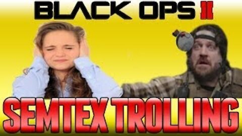 Most Annoying Teammate Ever!! "SEMTEX TROLLING" BO2