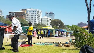 SOUTH AFRICA - Cape Town - Green Point Flea Market (Video) (iBN)