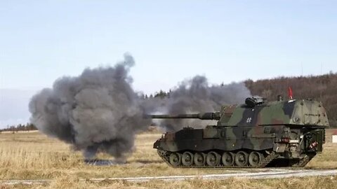 This is the king of battle tanks from germany! how strong ! Panzerhaubitze 2000